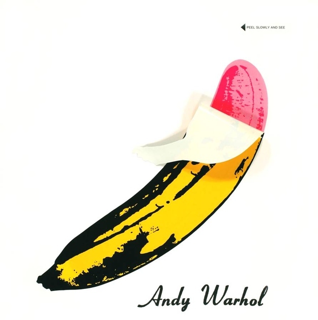 Andy Warhol's cover design for the debut LP by the Velvet Underground & Nico